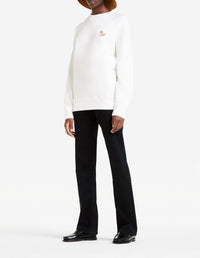 Sweatshirt Fox avec écusson - Ecru