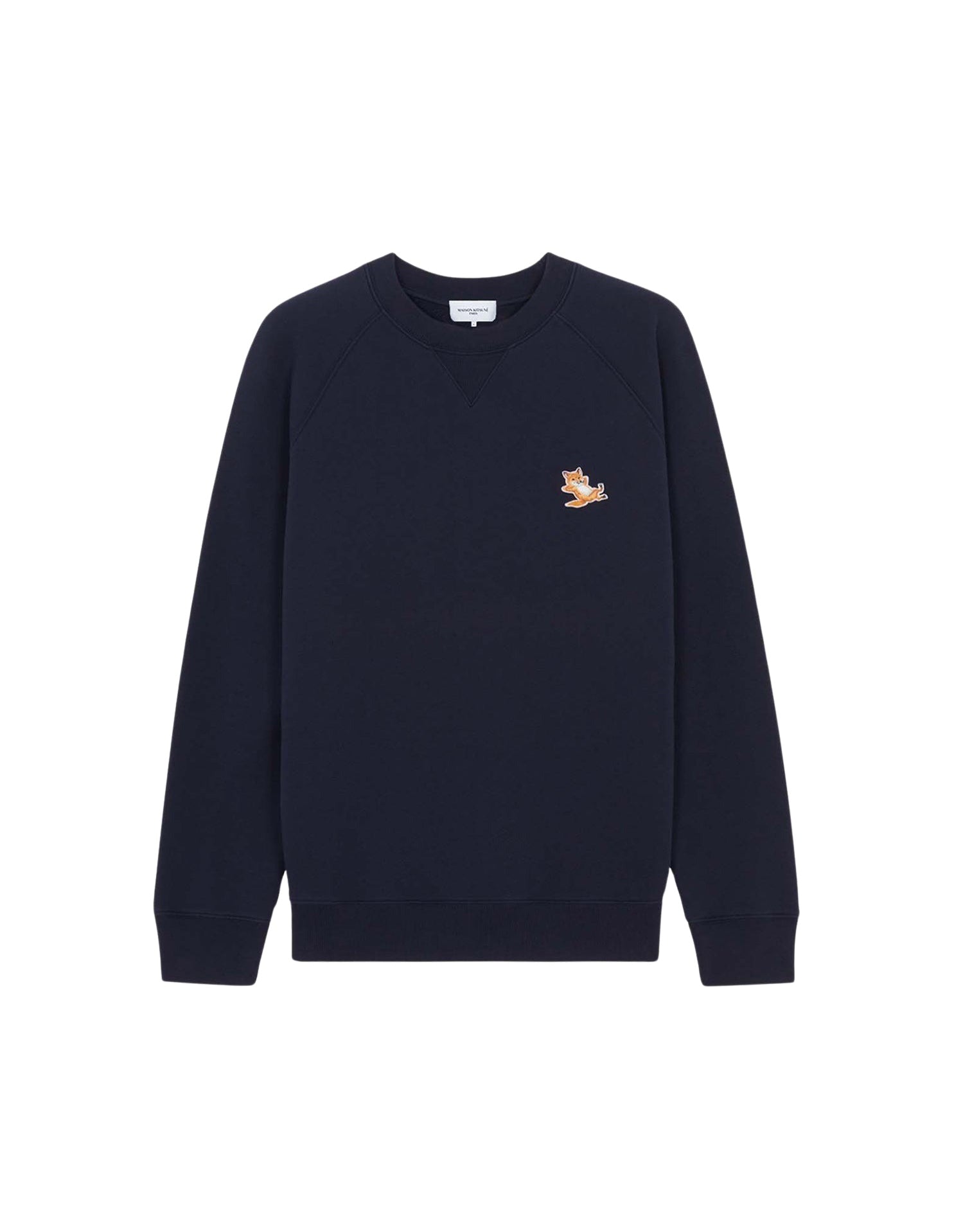 Sweatshirt Fox avec écusson - Navy