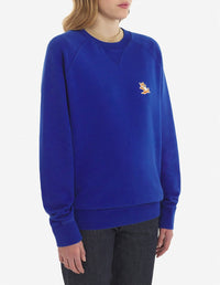 Sweatshirt Fox avec écusson - Deep Blue