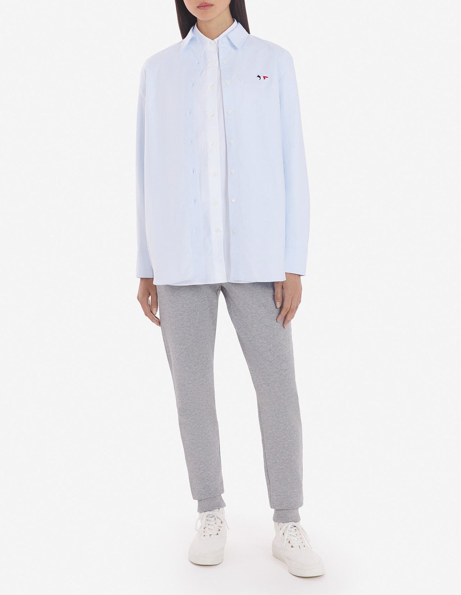 Chemise avec écusson - Light Blue