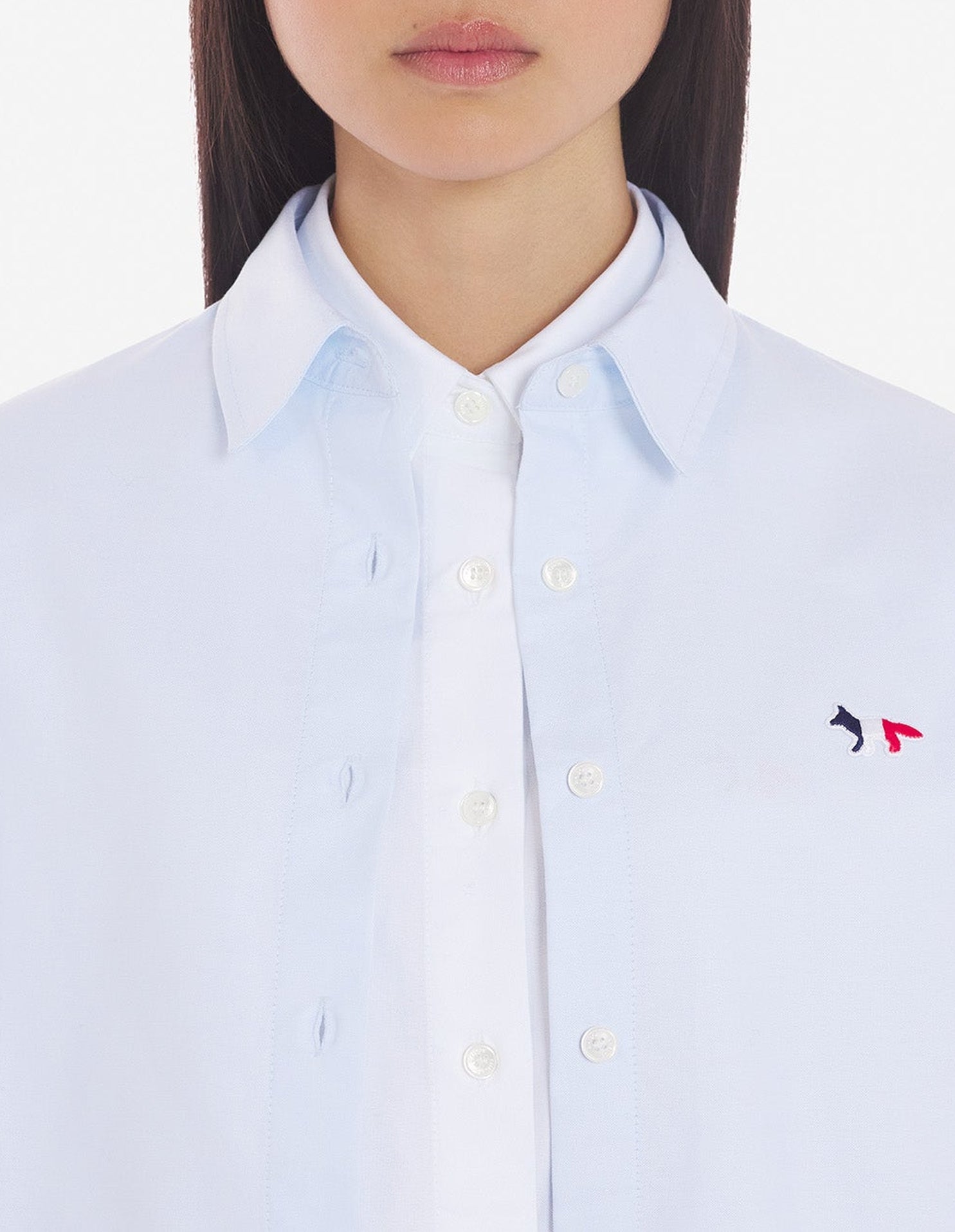 Chemise avec écusson - Light Blue