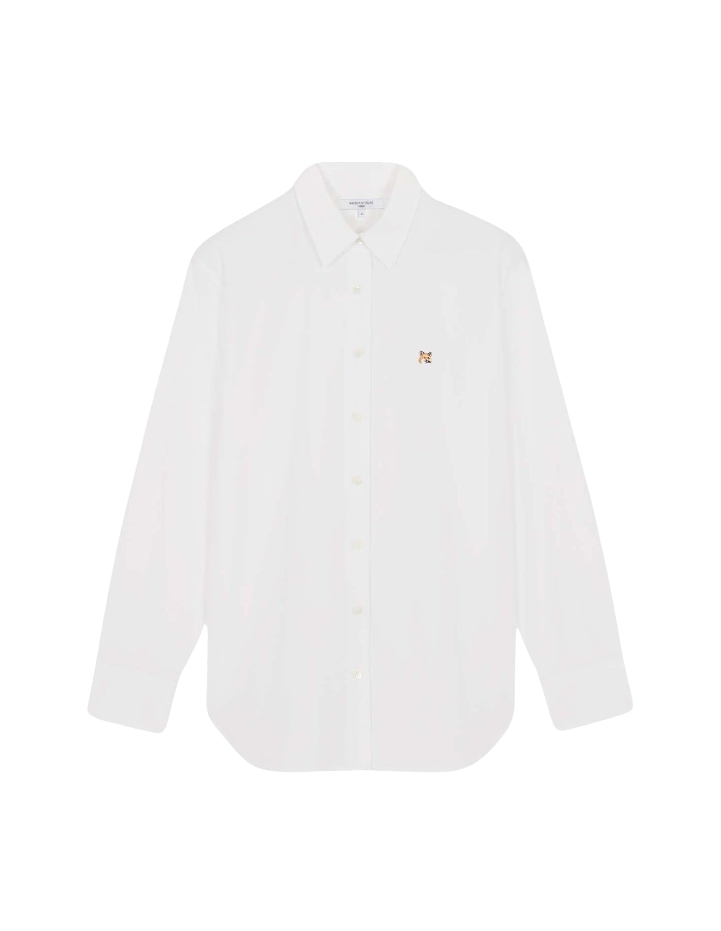 Chemise avec broderie - White
