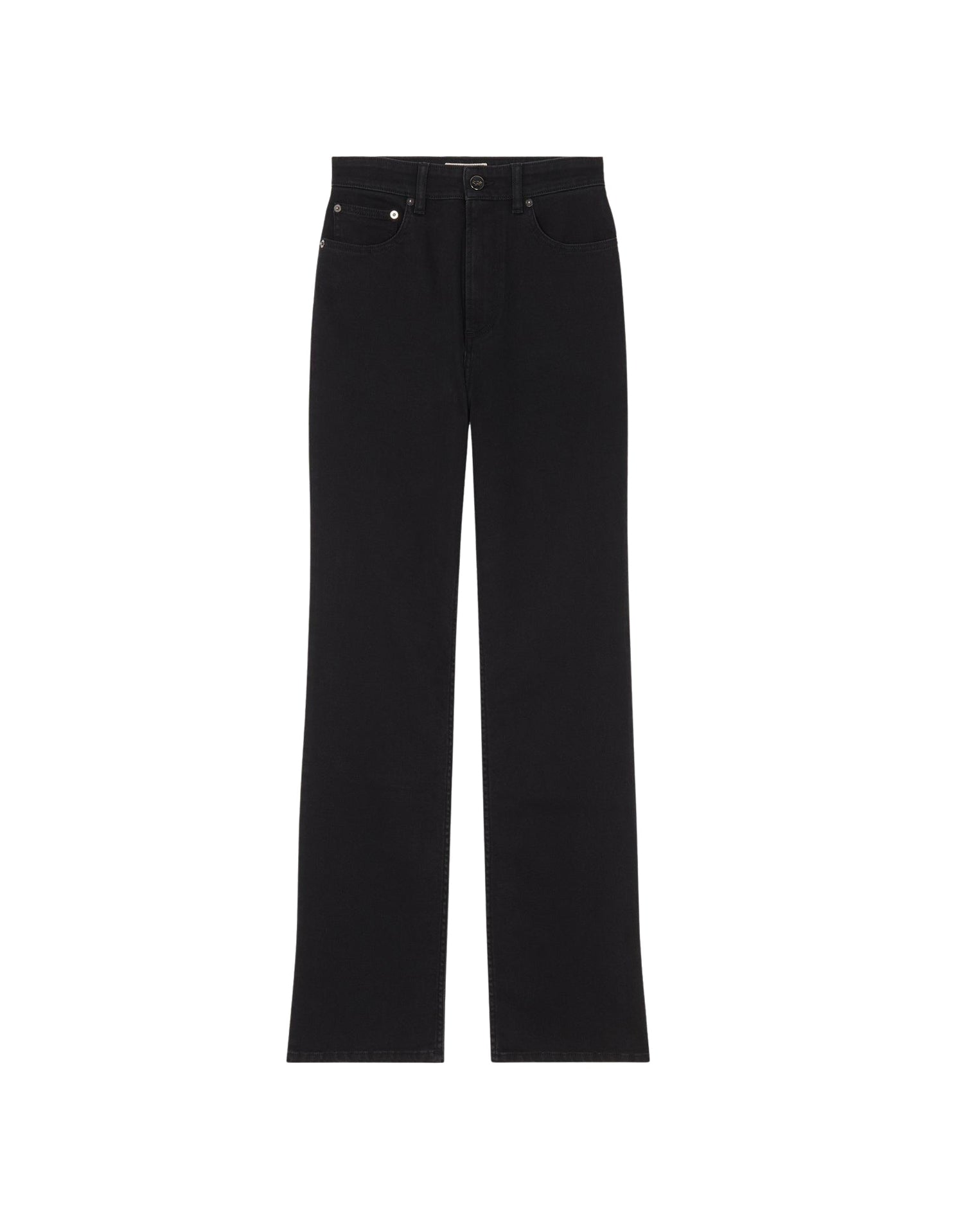 Pantalon droit en denim - Black