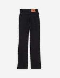 Pantalon droit en denim - Black