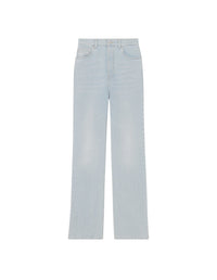 Pantalon droit en denim - Light Blue