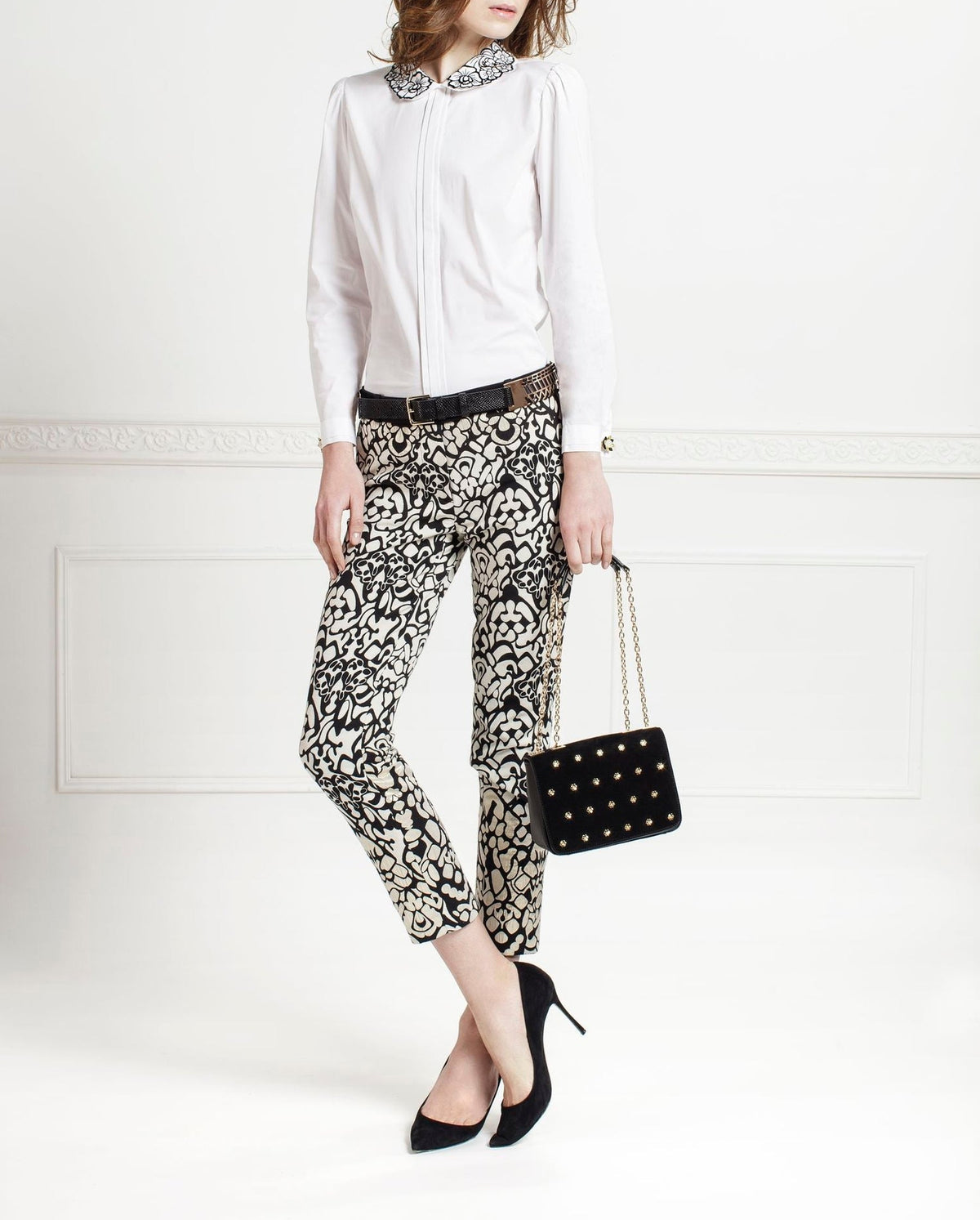 Ceinture Azalée en cuir - Black