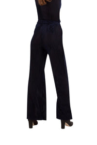 Pantalon évasé Enzo à nœud - Eclipse