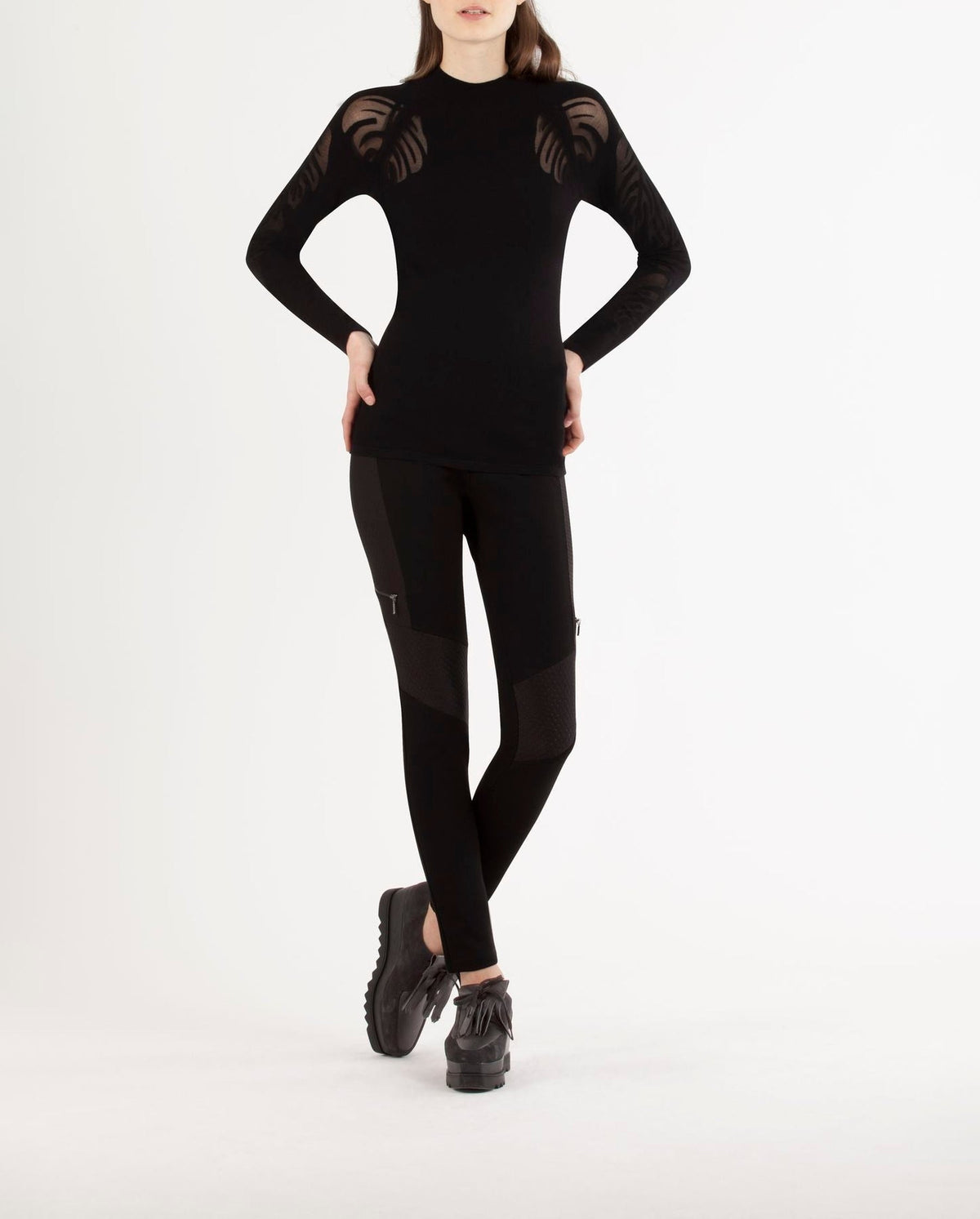 Legging ni-matière Ellia - Black
