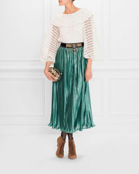 Blouse Samya en dentelle - White