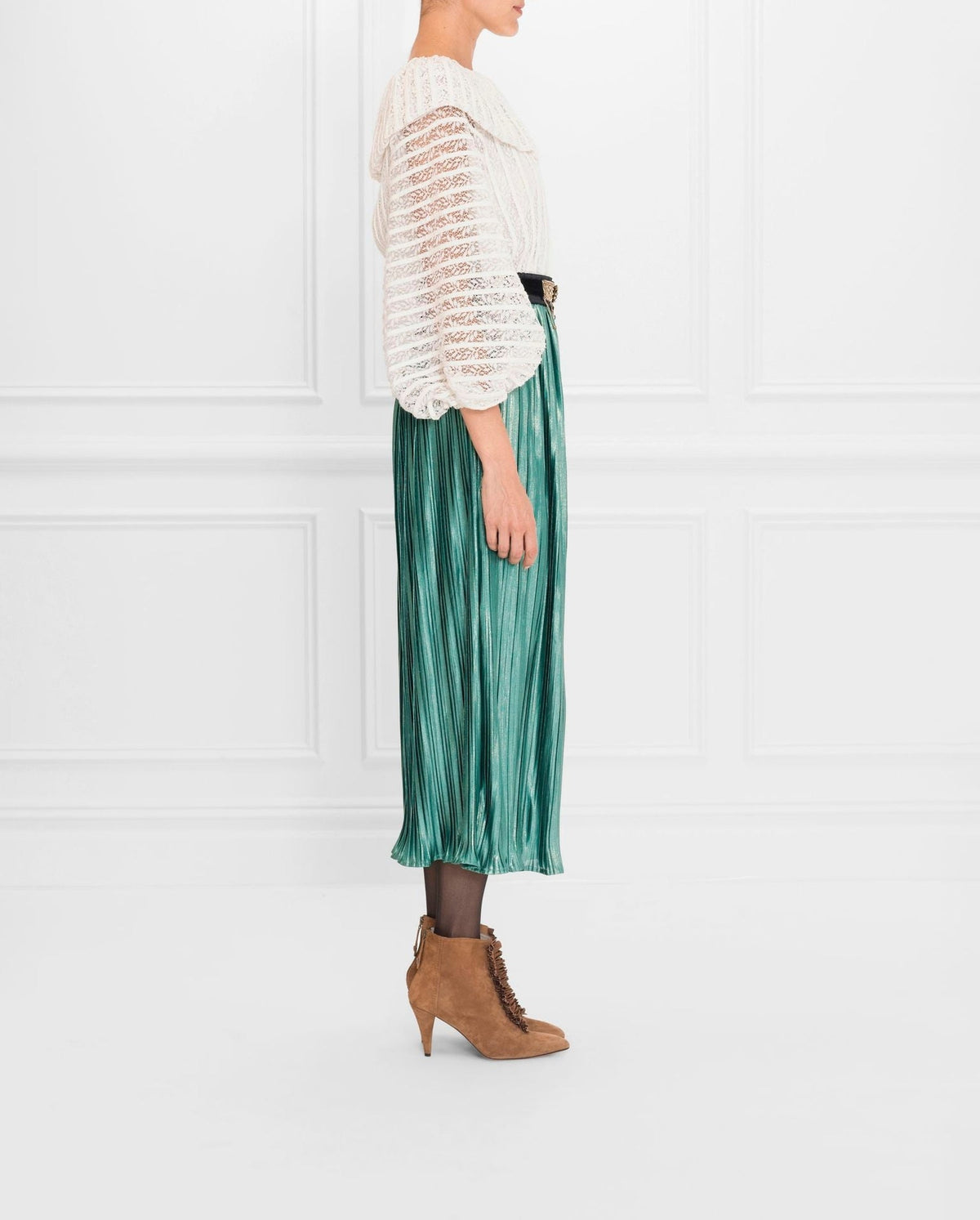 Blouse Samya en dentelle - White