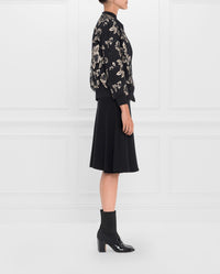 Bomber Siam à détails brodés - Black
