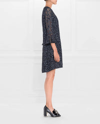 Robe Surprise en dentelle - Silver Grey
