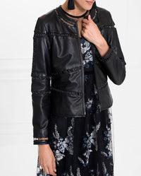 Robe Soleil à détails brodés - Silver Grey