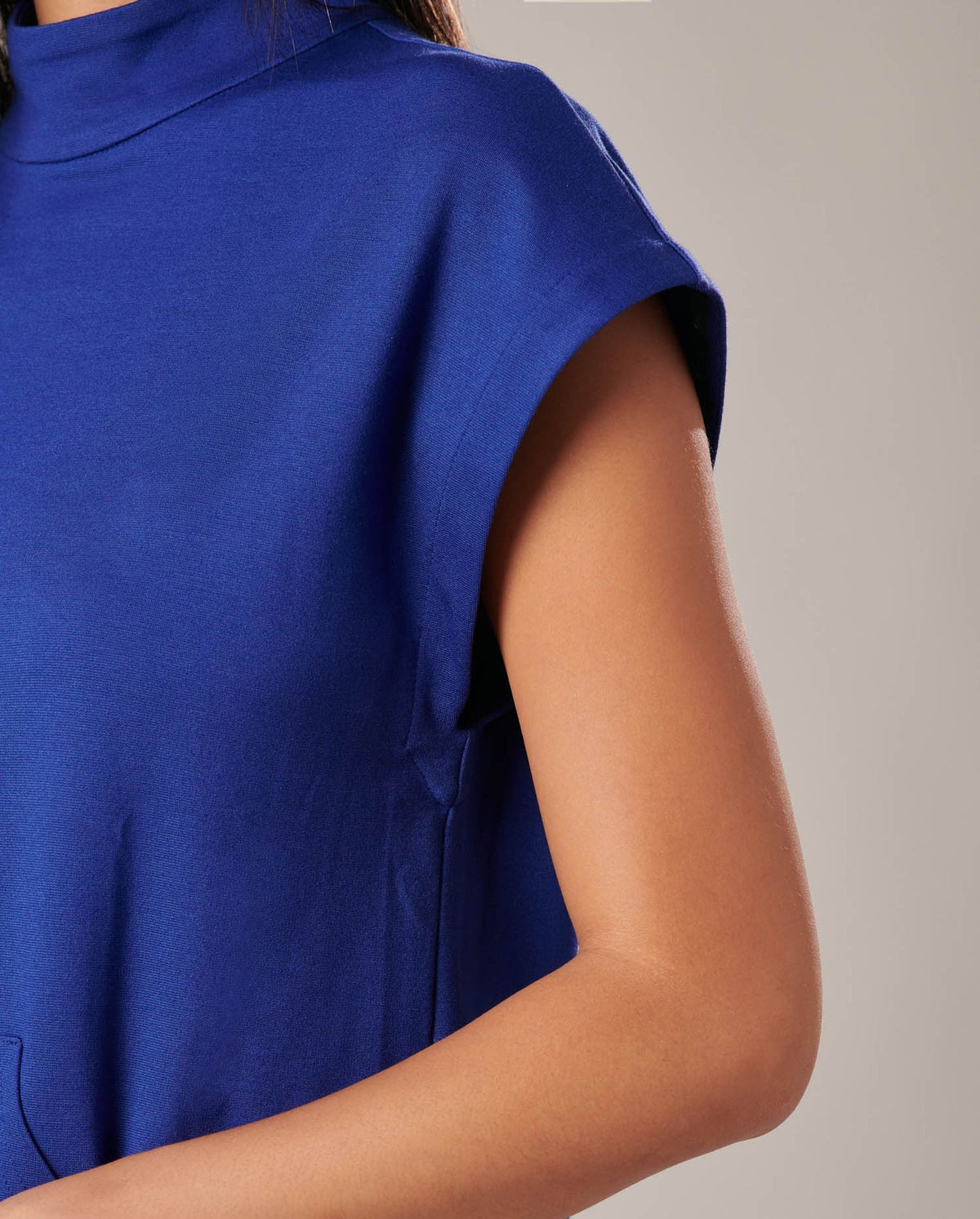 Robe pull Bacary en dentelle - Dark Navy