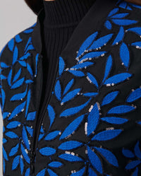 Bomber Beth à détails brodés - Dark Blue