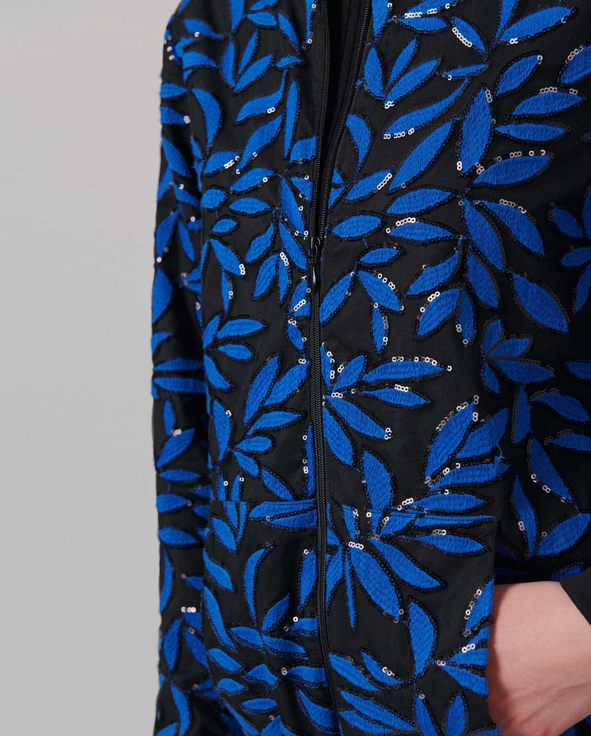 Bomber Beth à détails brodés - Dark Blue
