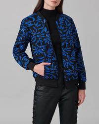 Bomber Beth à détails brodés - Dark Blue