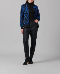 Bomber Beth à détails brodés - Dark Blue