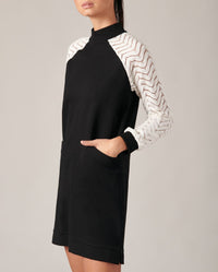 Robe Baobab en dentelle - Black