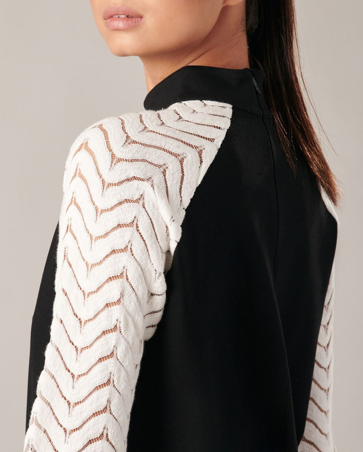 Robe Baobab en dentelle - Black
