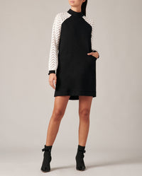 Robe Baobab en dentelle - Black