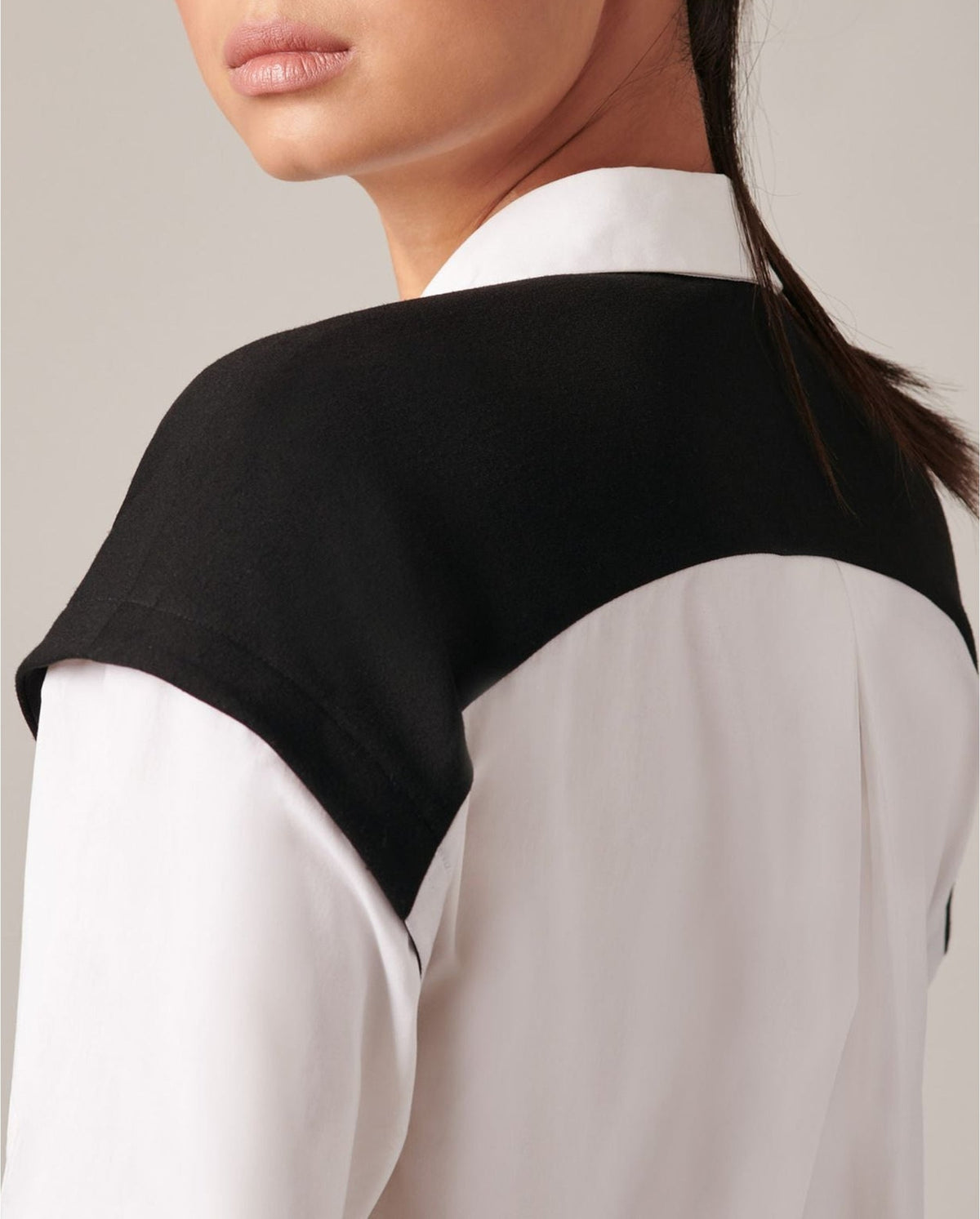 Sweat chemise Babou à manches longues - Black