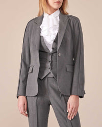 Veste Lexaneà revers doublé - Heather Grey