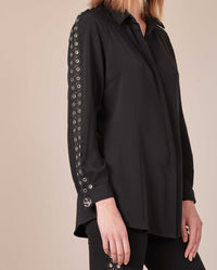Chemise Lutine en dentelle - Black