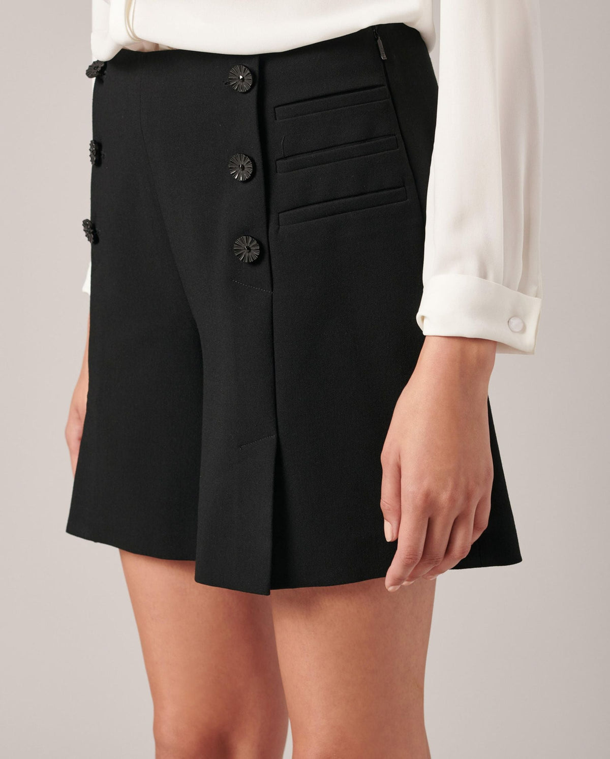 Short Lynn militaire - Black