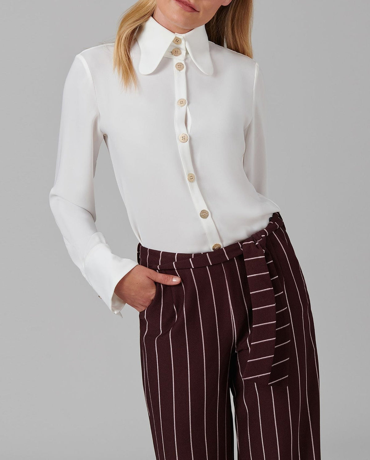 Chemise Partition - White