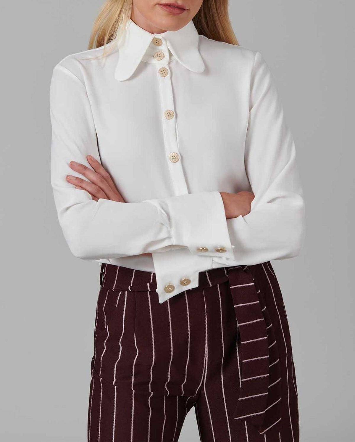 Chemise Partition - White