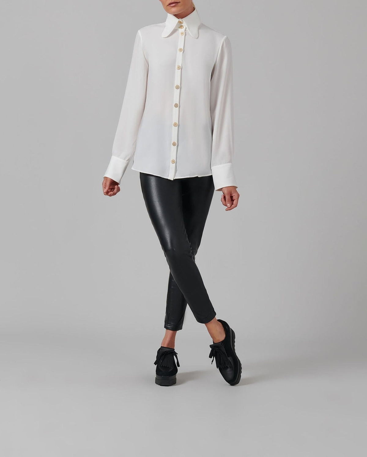 Chemise Partition - White