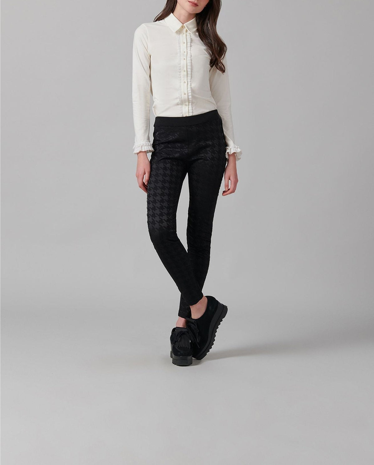 Legging Arpege à motifs - Black