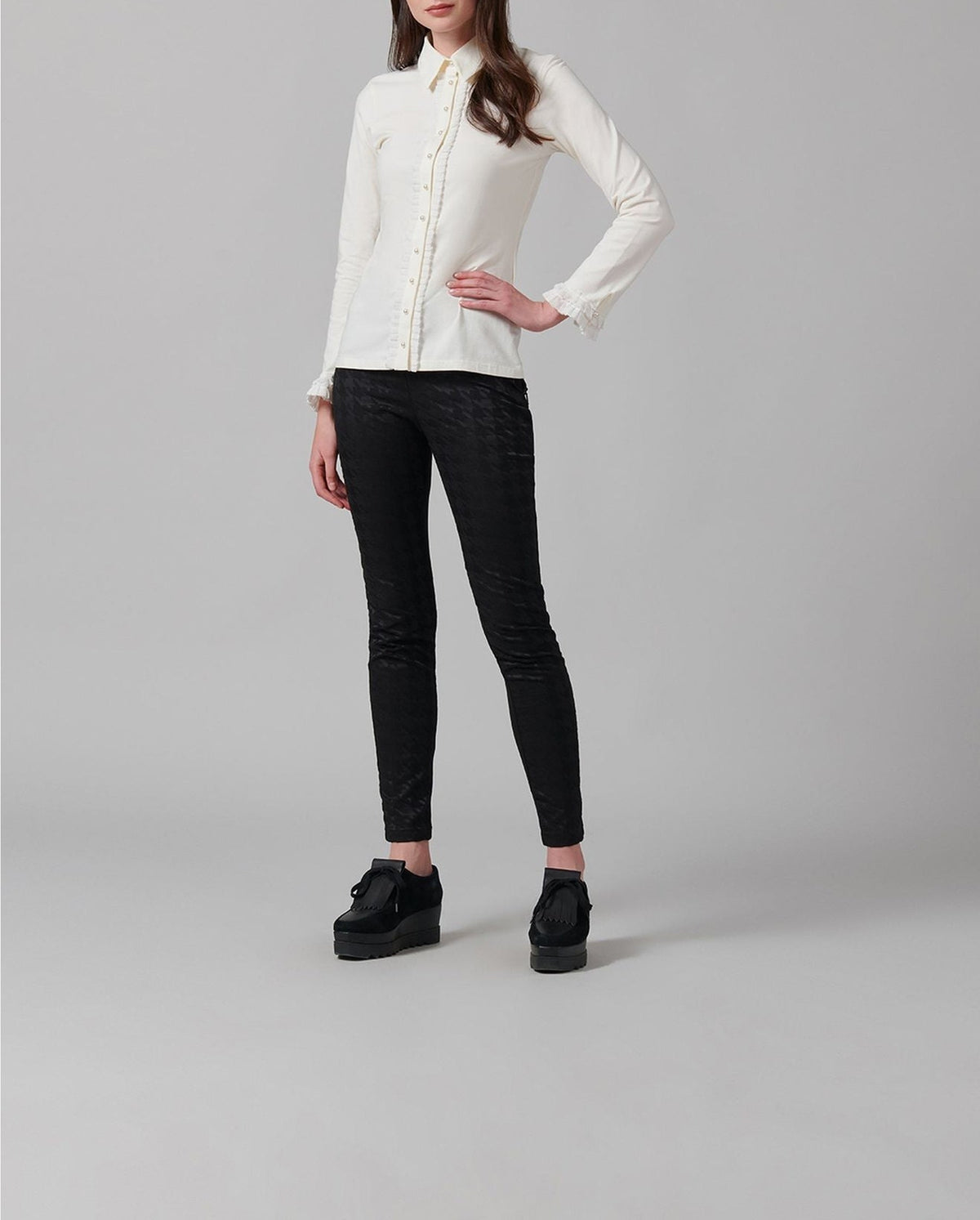 Legging Arpege à motifs - Black