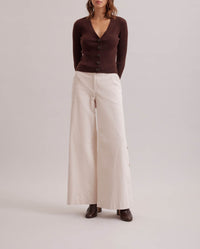 Cardigan court Solfege - Chocolate