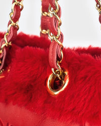 Sac à main Felix réversible en cuir - Tango Red