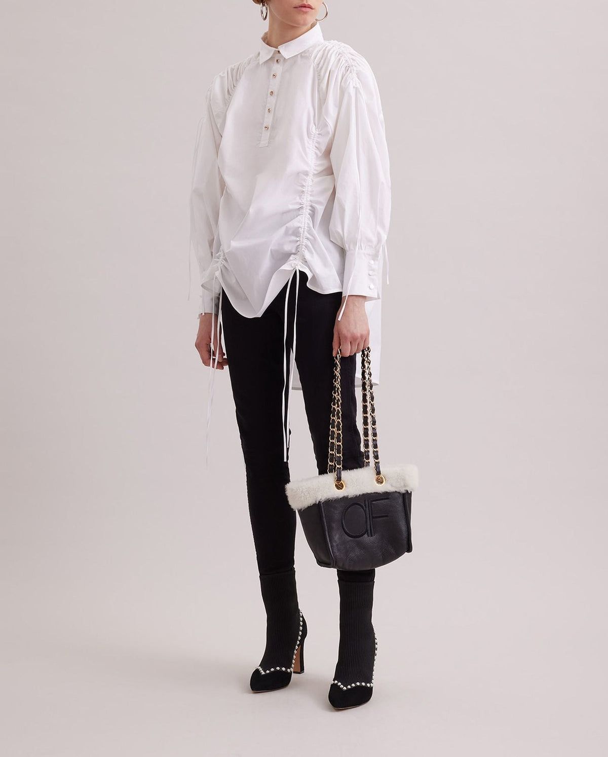 Chemise longue Indiana - White