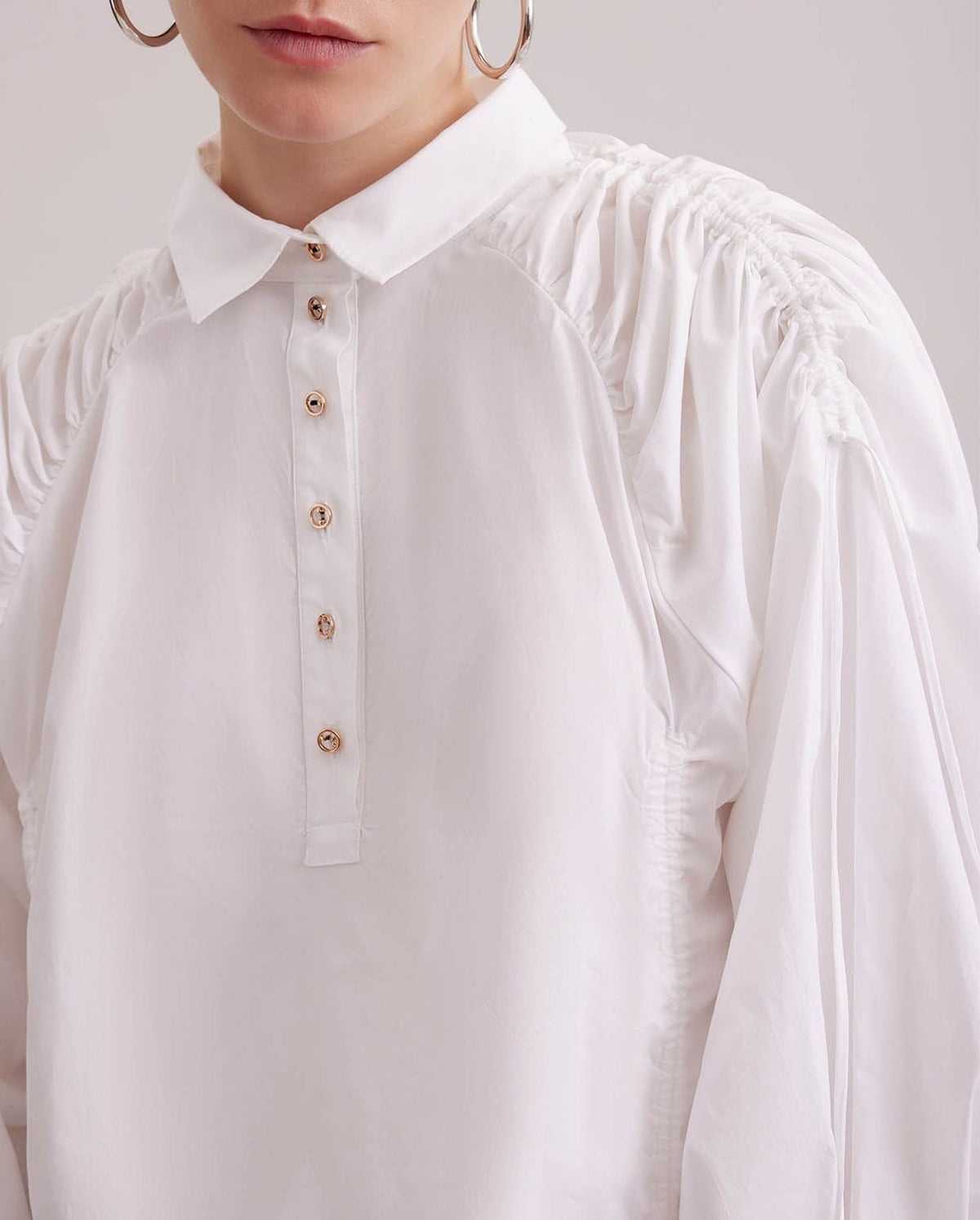 Chemise longue Indiana - White