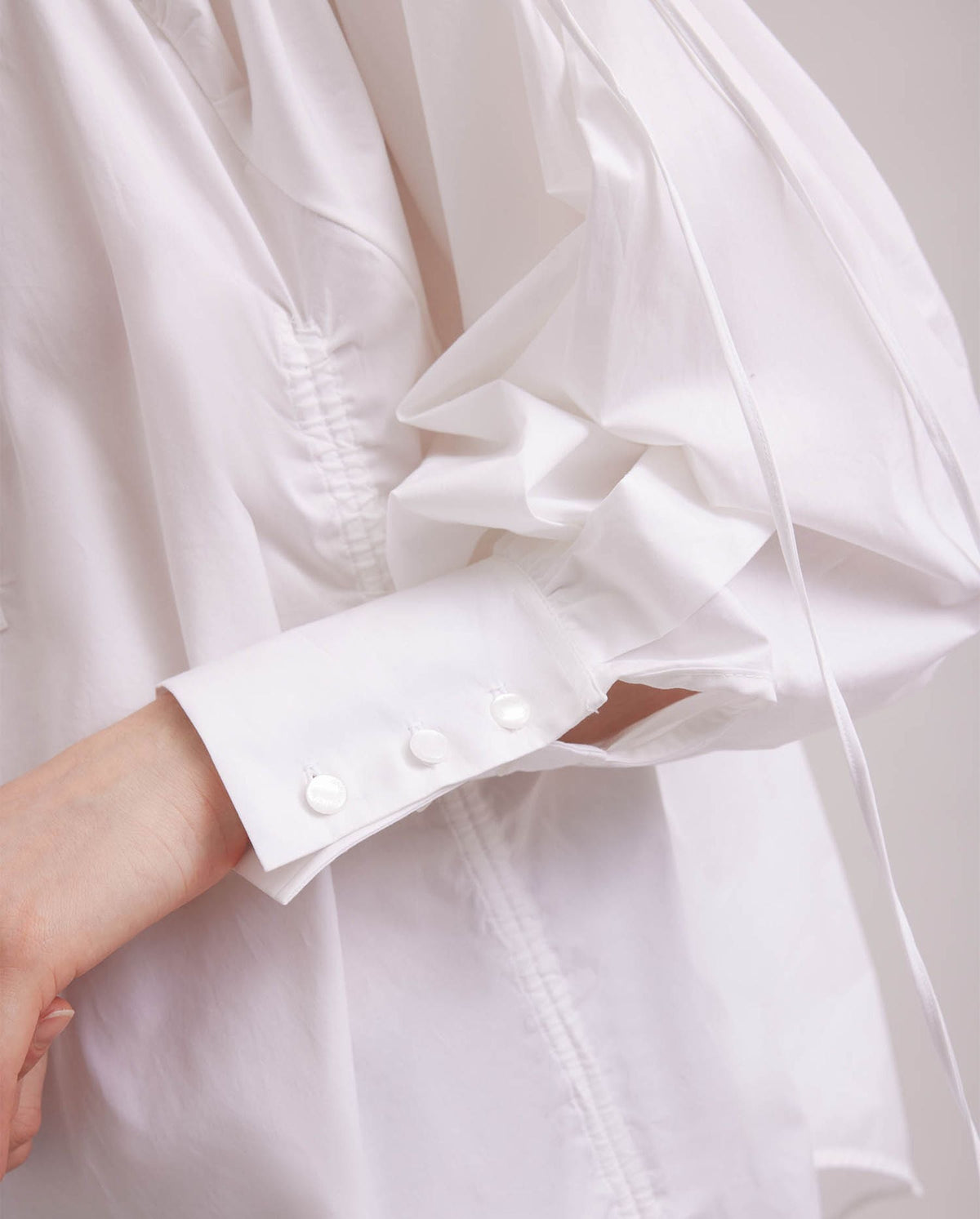 Chemise longue Indiana - White