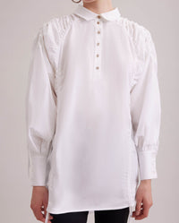 Chemise longue Indiana - White