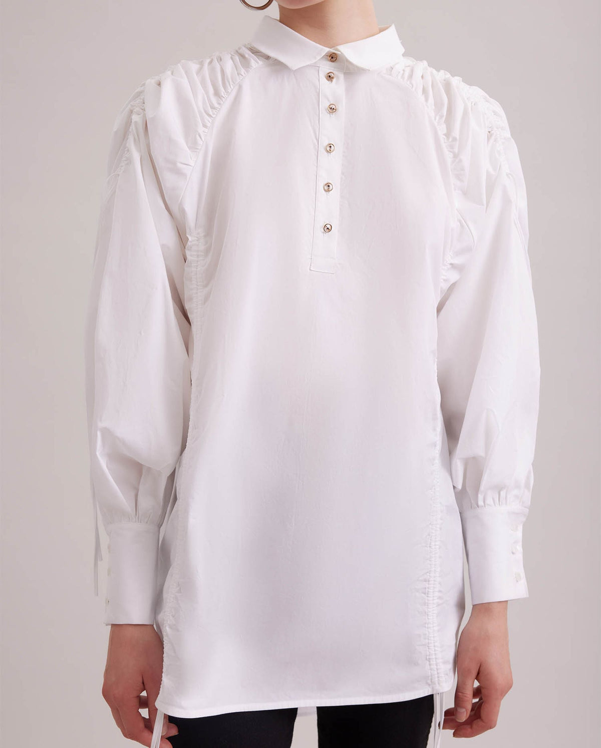 Chemise longue Indiana - White