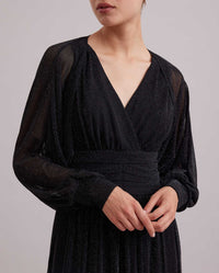 Robe longue Romance - Black