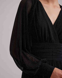 Robe longue Romance - Black