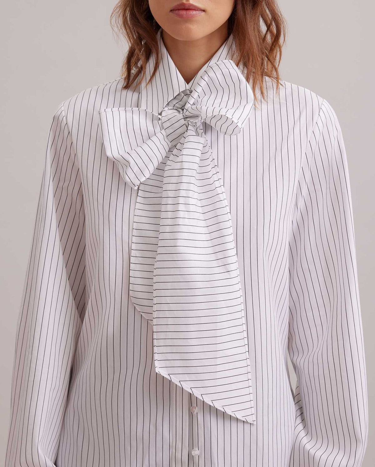Chemise Yale à rayures - Black & White