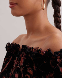 Blouse Merquem porté épaule - Black