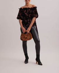 Blouse Merquem porté épaule - Black