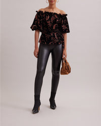 Blouse Merquem porté épaule - Black