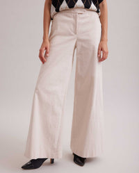 Pantalon large Lavinia - Moon White