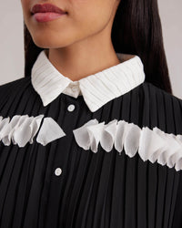 Chemise longue Poésie - Black