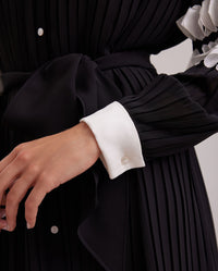 Chemise longue Poésie - Black
